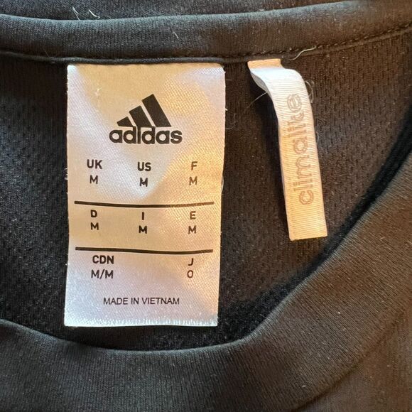 Adidas soccer jersey Men’s Climacool black Size M ADULT - Picture 3 of 5